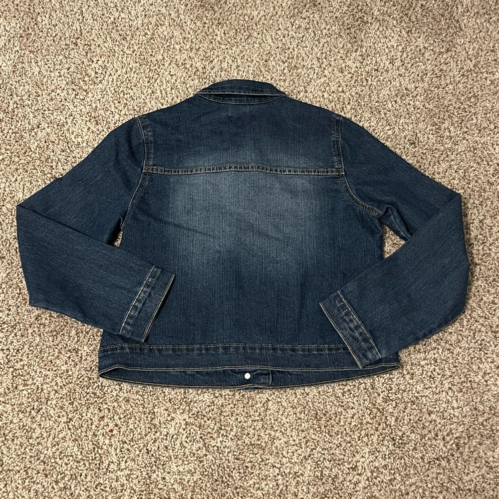 Children’s Place Girls Denim Jacket - Picture 4 of 5